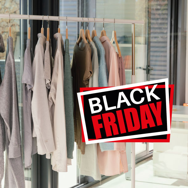 Vinilo etiqueta Black Friday