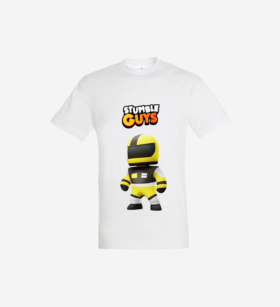 Camiseta Yellow Racer Stumble Guys