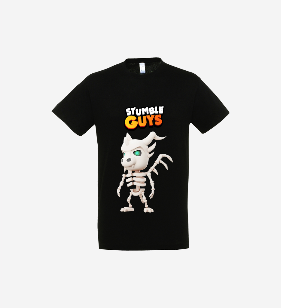 Camiseta Skeletal Dragon Stumble Guys