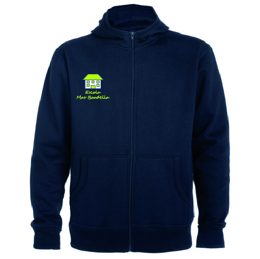 Sudadera con cremallera Escola Mas Boadella