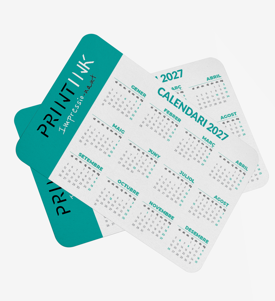 Calendario Bolsillo