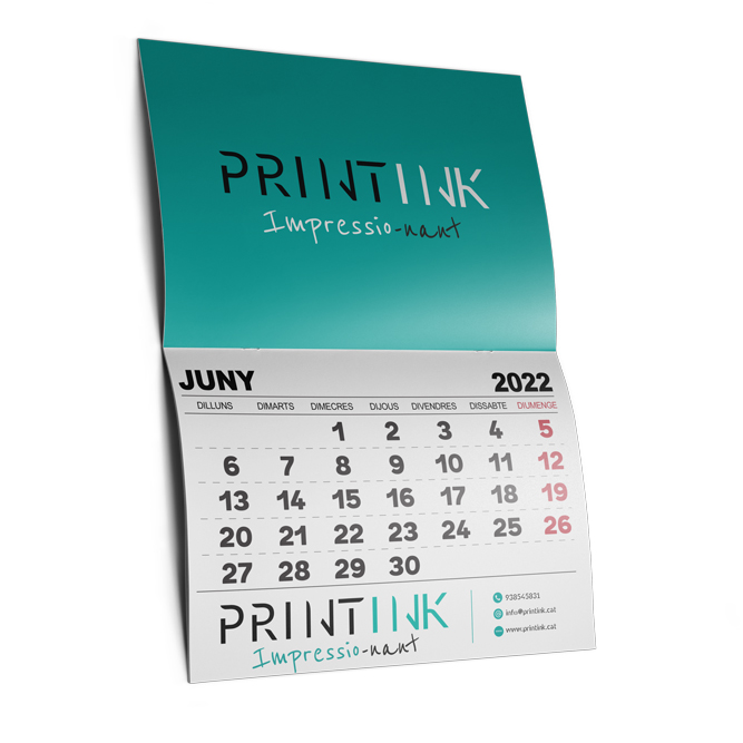 Calendari Paret Grapat i Plegat