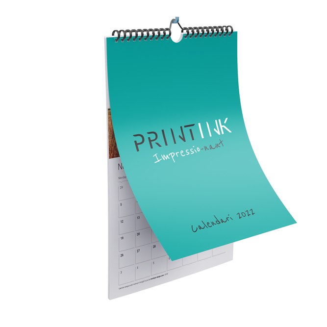 Calendari espiral paret