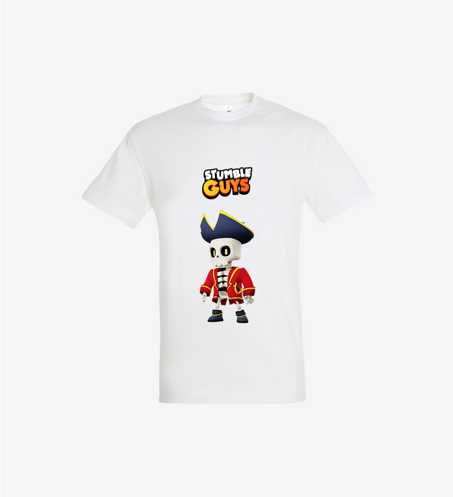 Camiseta Captain No Heart Stumble Guys
