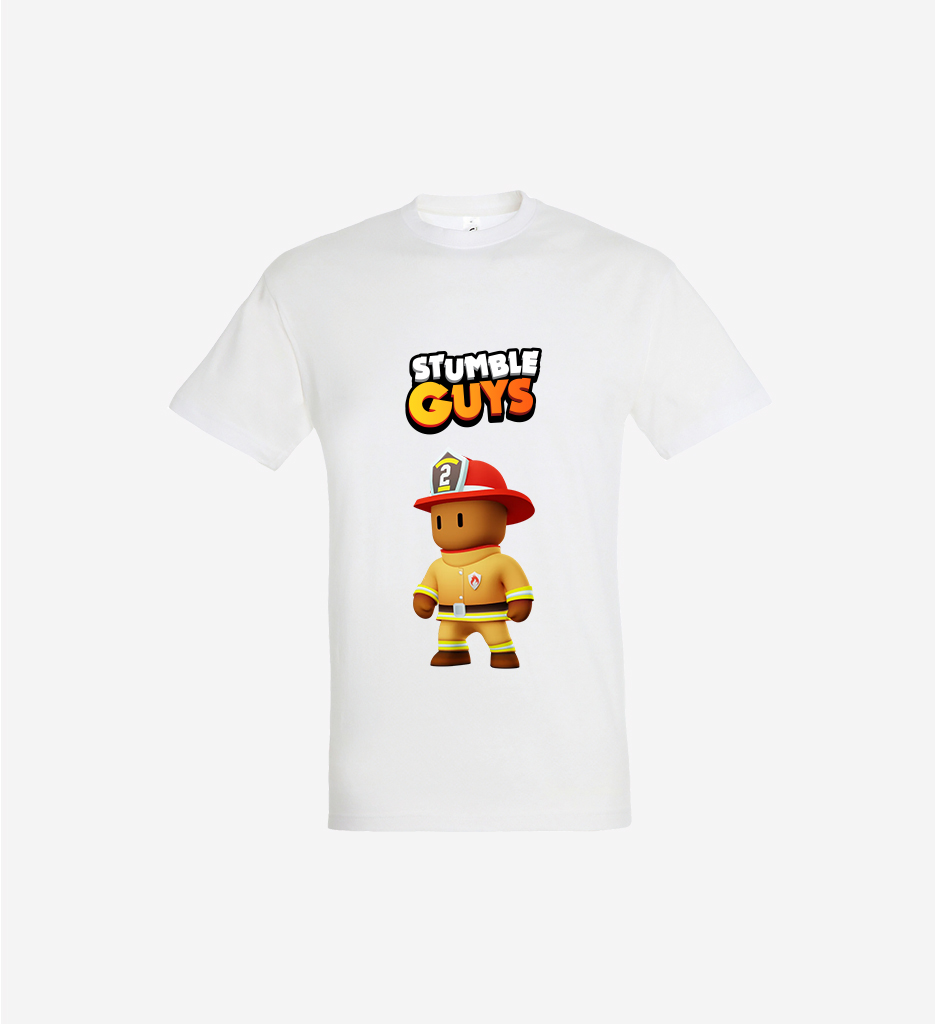 Camiseta Fireman Ash Stumble Guys