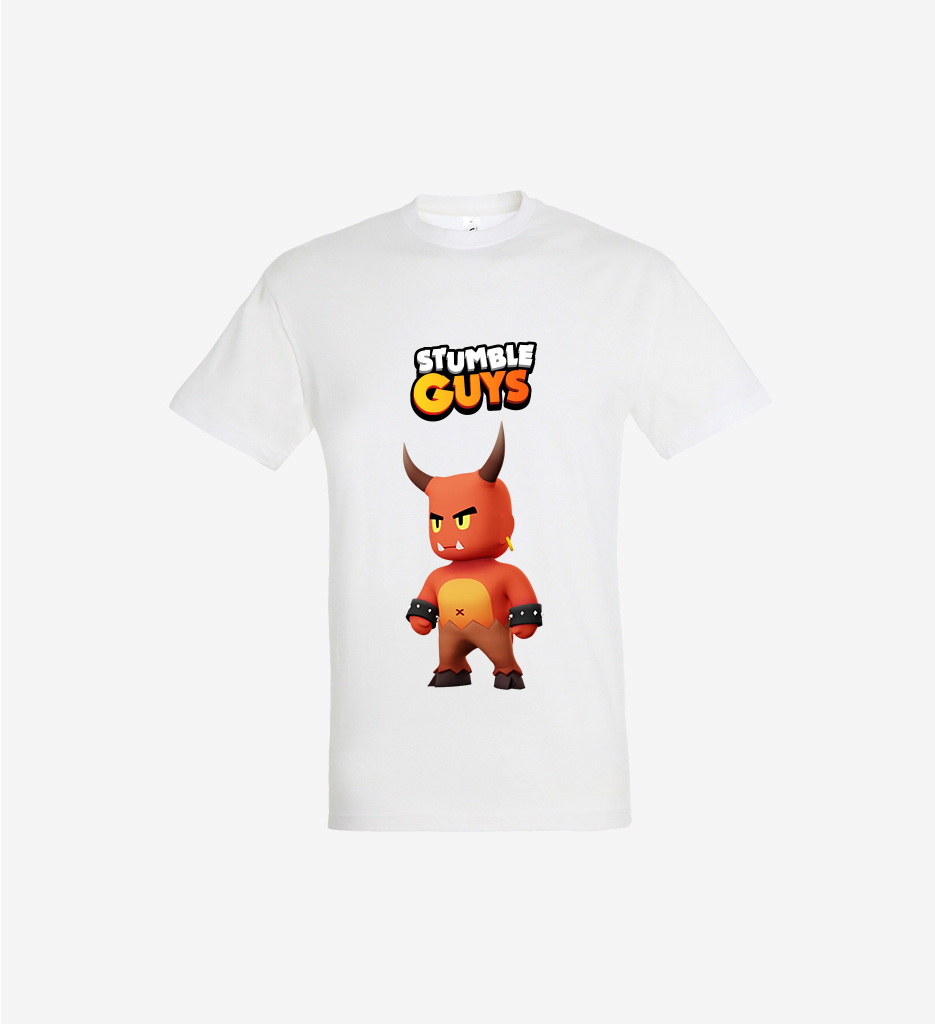 Camiseta Red Demon Stumble Guys