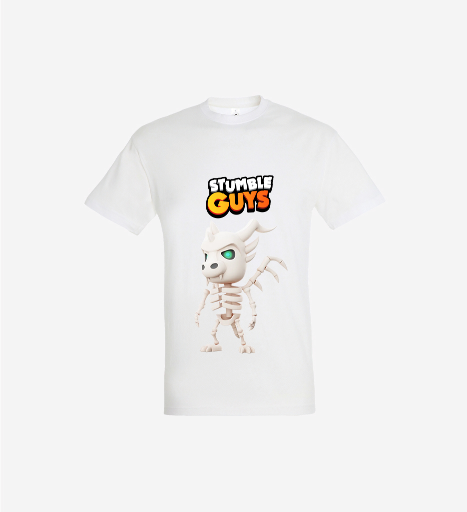 Camiseta Skeletal Dragon Stumble Guys