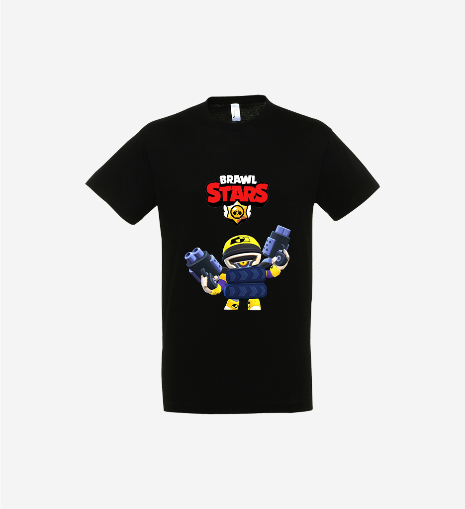 Camiseta Darryl Skin Crash Brawl Stars