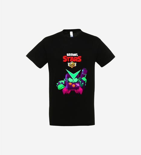Camiseta 8 bit antivirus Brawl Stars