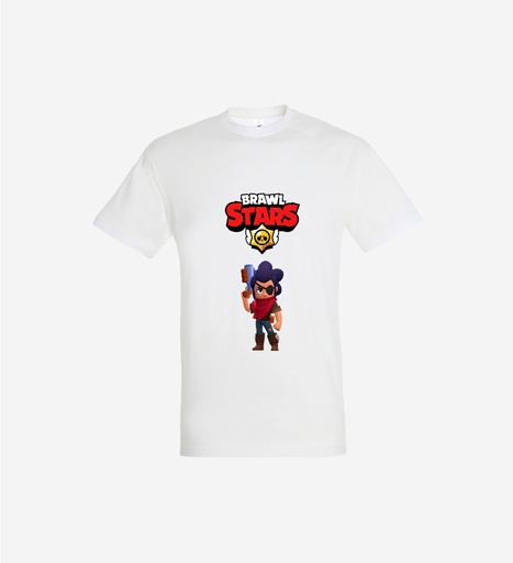 Camiseta Shelly Skin Bandeta Brawl Stars