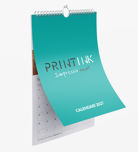 Calendari espiral paret
