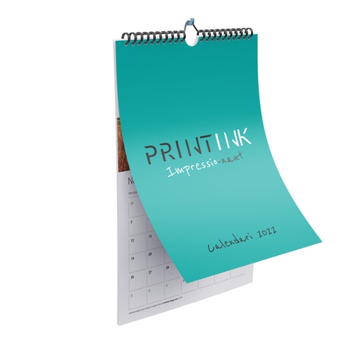 Calendari espiral paret
