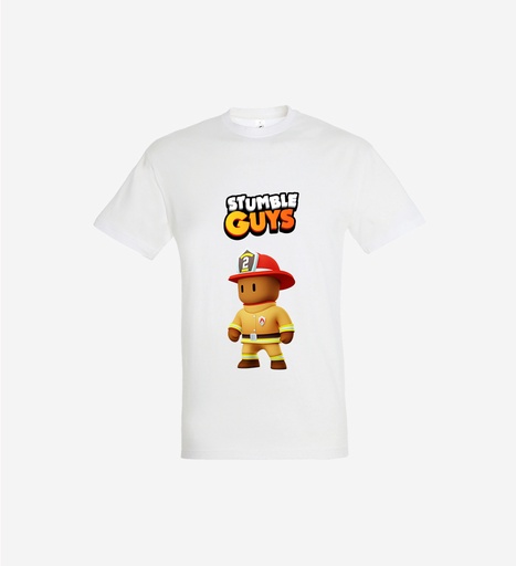 Camiseta Fireman Ash Stumble Guys