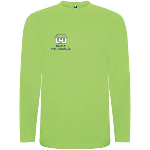 Camiseta màniga llarga verda Escola Mas Boadella
